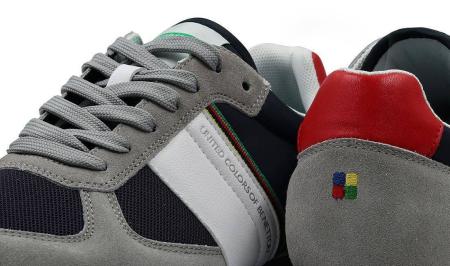 Мужские кроссовки United Colors of Benetton AMPLE MX BTMCO3005, серые Мужские кроссовки United Colors of Benetton AMPLE MX BTMCO3005, серые