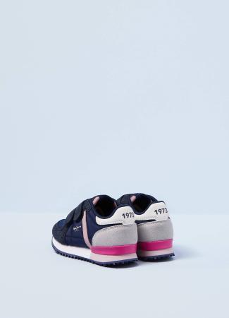 Детские кроссовки Pepe Jeans London SYDNEY COMBI GIRL KIDS AW21 PGS30516, синие
