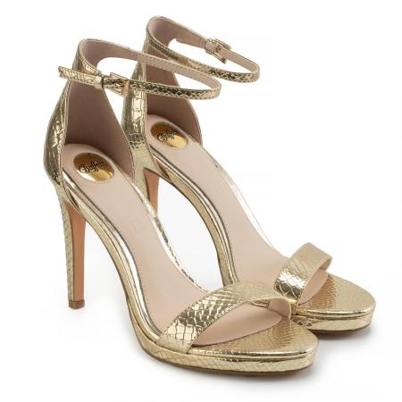 Женские босоножки Buffalo shoes JANNA 1291160, золотые