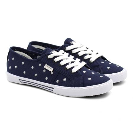 Женские кеды Pepe Jeans London ABERLADY SWEET PLS31155, синие