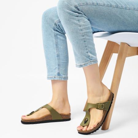 Женские пантолеты SCHOLL NICOLE F321751147, хаки