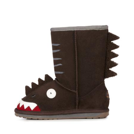 Детские угги EMU Australia Dinosaur K12340, коричневые