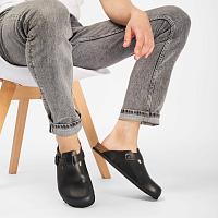 OLIVIER F300821004 - Мужские сабо SCHOLL, черные OLIVIER F300821004 - Мужские сабо SCHOLL, черные