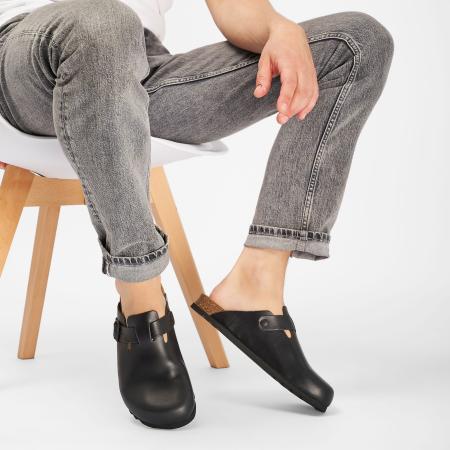 Мужские сабо SCHOLL OLIVIER F300821004, черные