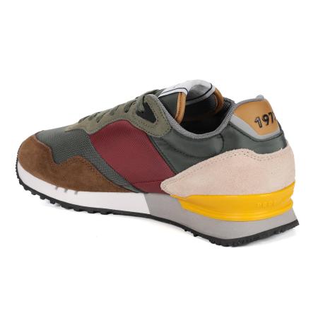 Мужские кроссовки Pepe Jeans London LONDON ONE BASIC M PMS30871, хаки