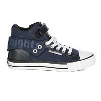 ROCO B50-3746C-02 - Детские высокие кеды British Knights, синие