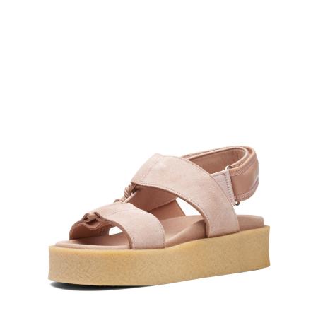 Женские сандалии Clarks Crepe SNDL 26164517, бежевые