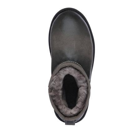 Женские ботинки из овчины (угги) EMU Australia Stinger Micro Ombre W12772, серые