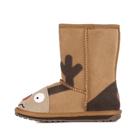 Детские полуугги EMU Australia Reindeer K11356, коричневые