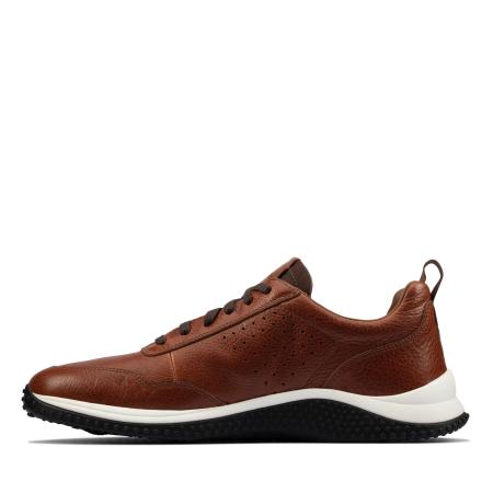 Мужские кроссовки Clarks Puxton Lace 26157828, коричневые