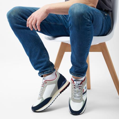 Мужские кроссовки Beverly Hills Polo Club BEVERLY MIX BHM513100, белые