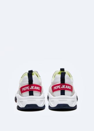 Дети кроссовки Pepe Jeans London MONSTER BOYS PBS30483, белые