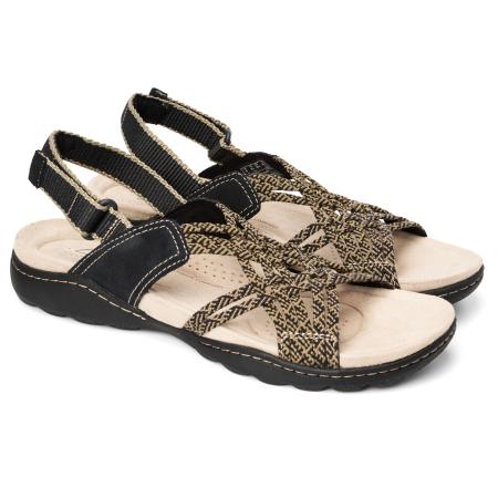 Женские сандалии Clarks Amanda Ease 26165374, черные Женские сандалии Clarks Amanda Ease 26165374, черные