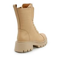 7714 - Женские высокие ботинки Bugatti, бежевые  7714 - Женские высокие ботинки Bugatti, бежевые