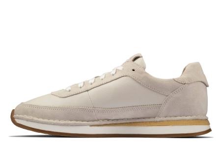 Мужские кроссовки Clarks CraftRun Lace 26157794, белые