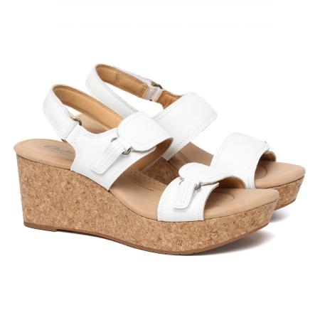 Женские босоножки Clarks Clarks Rose Lane 26171313, белые