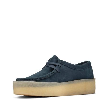 Женские кеды Clarks Wallabee Cup 26158146, синие