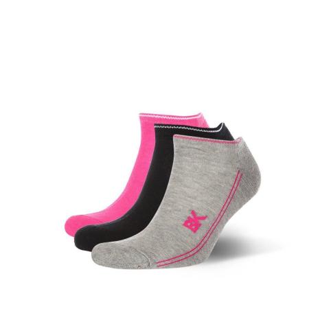 BK sport sneaker socks ladies terry sole BS44-5266-P3-010204