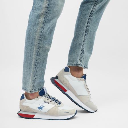 Мужские кроссовки Beverly Hills Polo Club CRUZ MIX BHM513300, белые