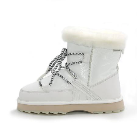 Женские угги EMU Australia Blurred Glossy 2.0 W12905, белые