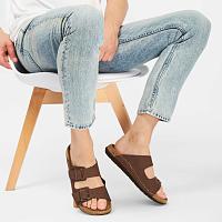 ABERDEEN MAN F312901019 - Мужские пантолеты SCHOLL, коричневые ABERDEEN MAN F312901019 - Мужские пантолеты SCHOLL, коричневые