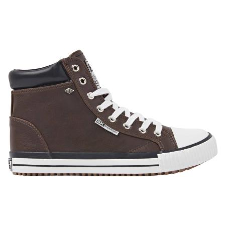 Мужские высокие кеды British Knights CEDER B48-3725-03, коричневые