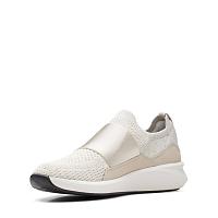 Un Rio Knit 26165519 - Женские кроссовки Clarks, белые