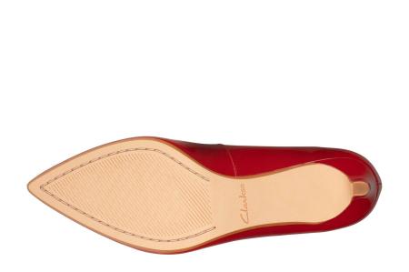 Женские туфли-лодочки Clarks Laina55 Court2 26154641, красные
