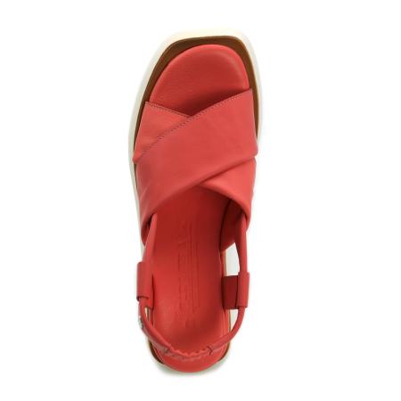 Женские босоножки CARMELA LEATHER LADIES SANDALS 160787, коралловые
