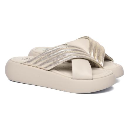 Женские сланцы SCHOLL BOCA CROSS F305021075, бежевые