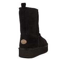 Stingers Stinger Lo Flatform W13190 - Женские полусапоги из овчины (угги) EMU Australia, черные Stingers Stinger Lo Flatform W13190 - Женские полусапоги из овчины (угги) EMU Australia, черные