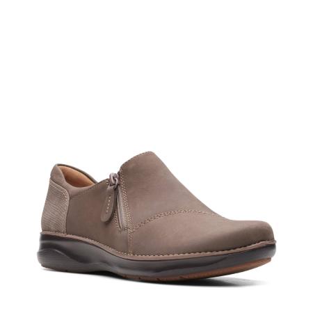 Женские полуботинки Clarks Appley Zip 26163522, коричневые