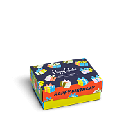 2-Pack Happy Birthday Socks Gift Set XBIR02 - 2-Pack Happy Birthday Socks Gift Set XBIR02