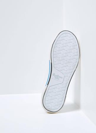 Детские кеды Pepe Jeans London BRADY BOY BASIC PBS30527, белые