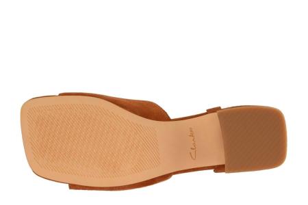 Женские босоножки Clarks Sheer65 Block 26159696, коричневые