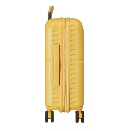 Чемодан Pepe Jeans Bags ABS SUITCASE 55CM 4W PJL HIGHLIGHT 76891, желтый