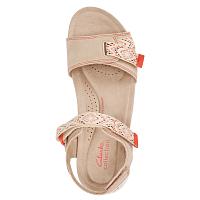 Clarks Amanda Sprint 26167216 - Женские сандалии Clarks, бежевые