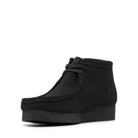 Женские ботинки Clarks Wallabee Boot. 26143837, черные