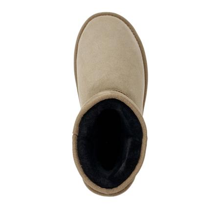 Женские полусапоги из овчины (угги) EMU Australia Stinger Mini W10003, коричневые