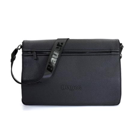Мужская сумка Blauer TRIBECA02 F3TRIBECA02-MET, черная Мужская сумка Blauer TRIBECA02 F3TRIBECA02-MET, черная
