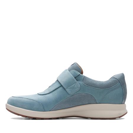 Женские кроссовки Clarks Un Adorn Lo 26140204, голубые