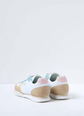 Женские кроссовки Pepe Jeans London HOLLAND W SUMMER PLS31326, белые Женские кроссовки Pepe Jeans London HOLLAND W SUMMER PLS31326, белые