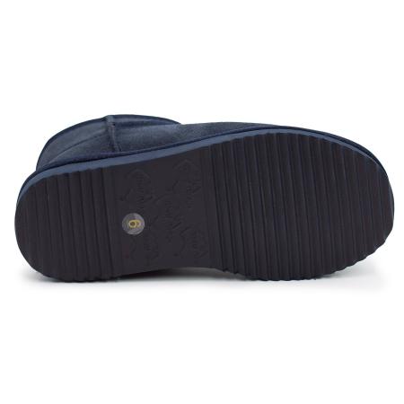 Женские полусапоги из овчины (угги) EMU Ridge SMU Sophie Micro RW10937, синие