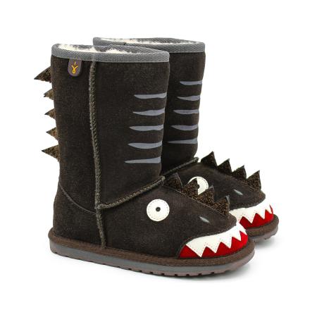 Детские угги EMU Australia Dinosaur K12340, коричневые