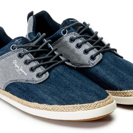 Мужские кроссовки Pepe Jeans London MAUI JAY DENIM PMS10274, синие