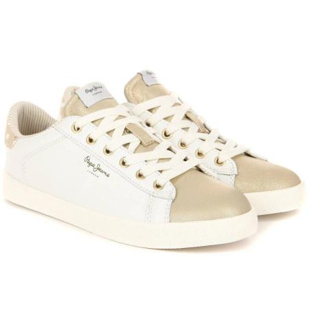 Женские кеды Pepe Jeans London KIOTO PLS30847, золотые