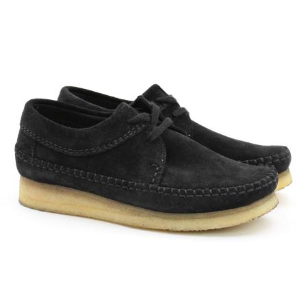 Женские полуботинки Clarks Weaver. 26122847, черные