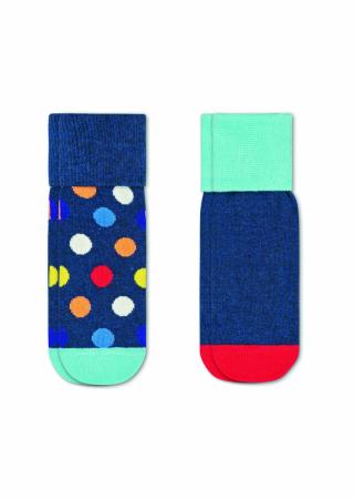 2-Pack Kids Big Dot Anti-Slip Socks KBDO19 2-Pack Kids Big Dot Anti-Slip Socks KBDO19