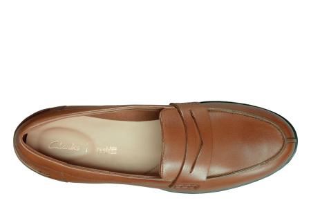 Женские лоферы Clarks Hamble Loafer 26147740, коричневые