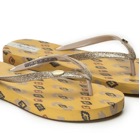 Женские вьетнамки Pepe Jeans London RAKE ANGIE PLS70074, золотые